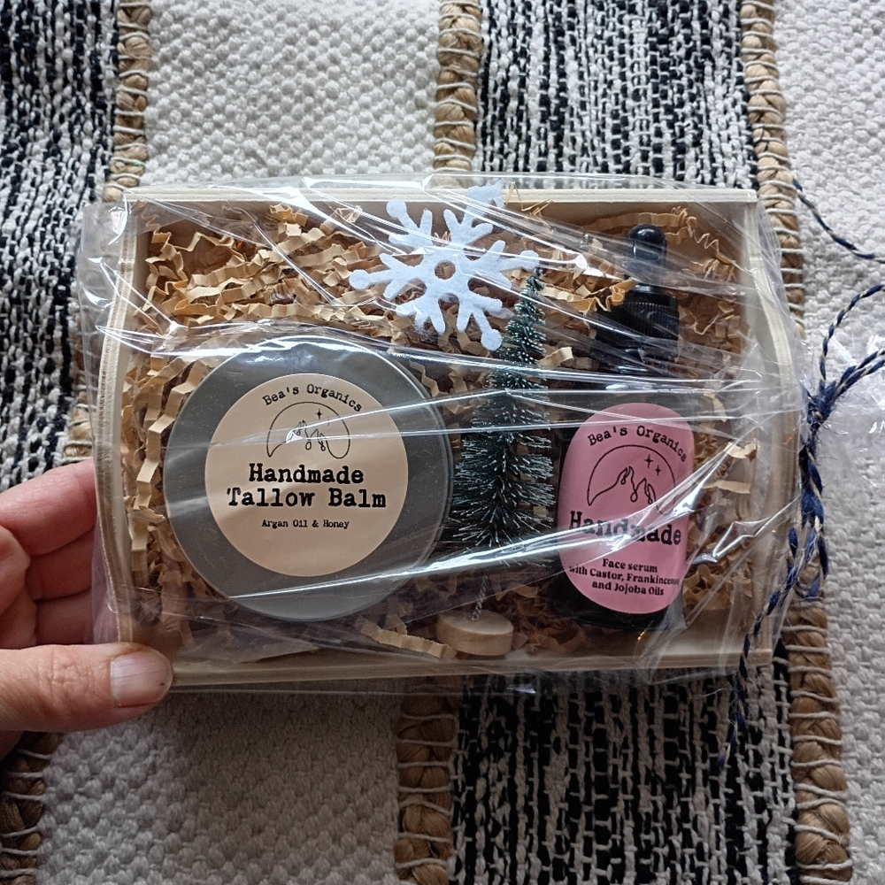 Beasorganics Gift Set Organic Skincare Moisturizer And Face Oil Christmas Gifts